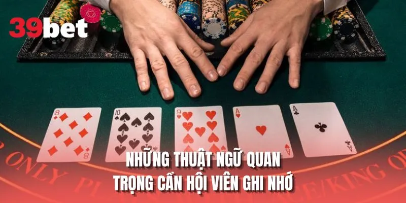 Những thuật ngữ quan trọng cần hội viên ghi nhớ